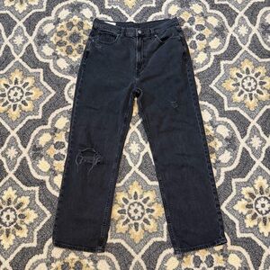 GAP 90’s Loose High Rise Distressed Jeans | Size 30/10R